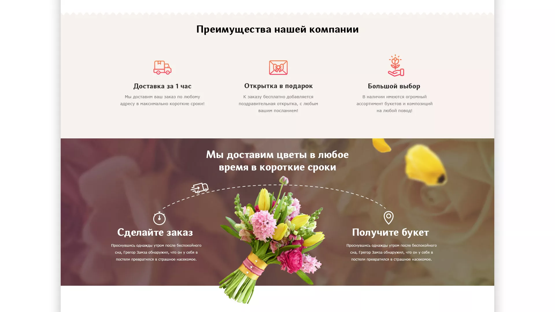Создание интернет-магазина «Букет-онлайн» по цветам в Инте