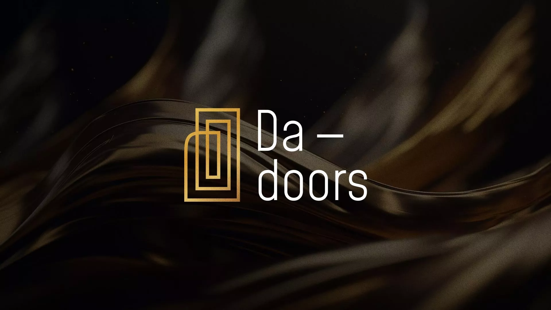 Разработка логотипа для компании «DA-DOORS» в Инте